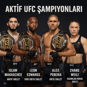 ufc şampiyonları