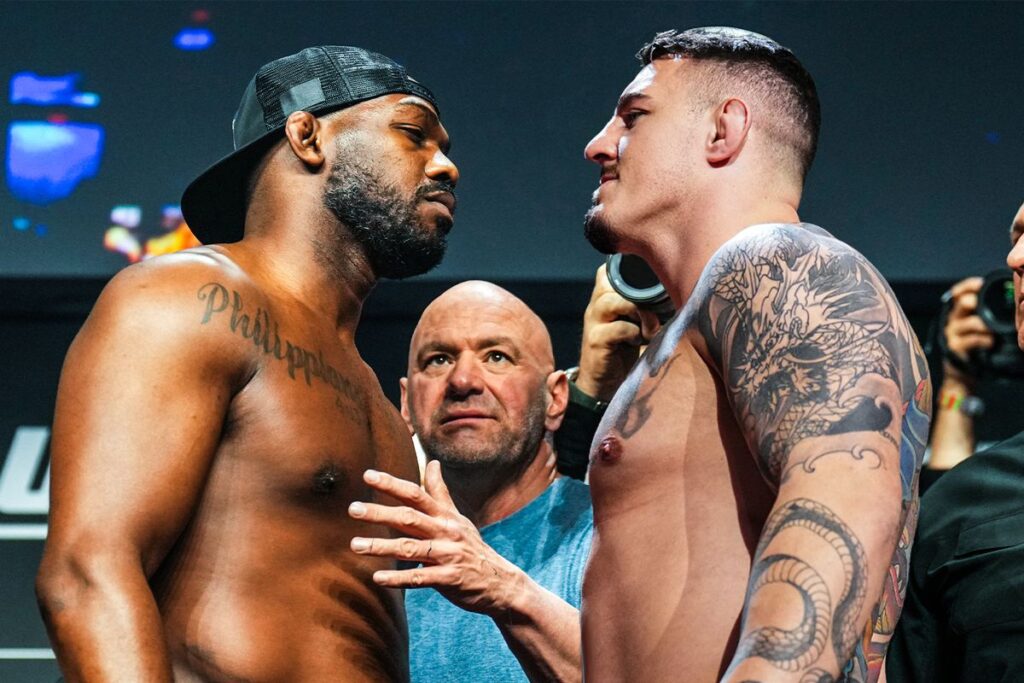Tom Aspinall vs Jon Jones